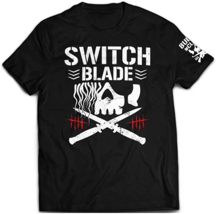 NJPW New Japan Pro Wrestling Switchblade Jay White Bullet Club T-shirt