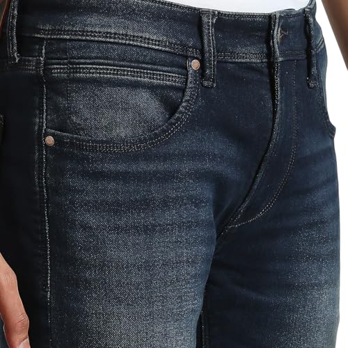 Image of Pepe Jeans Men's Straight Fit Jeans | Mid Rise | Chinox | Jeans for Man