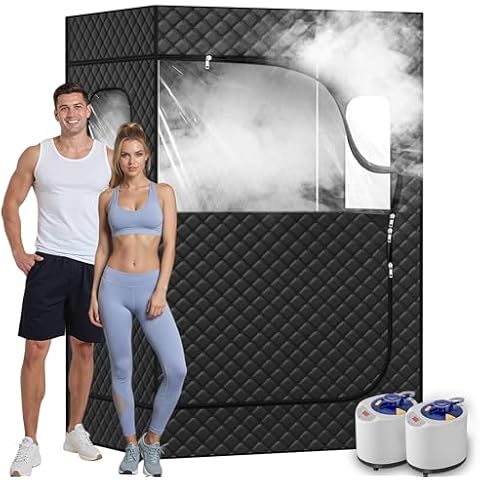 Manastin 2 Person Portable Steam Sauna Cover