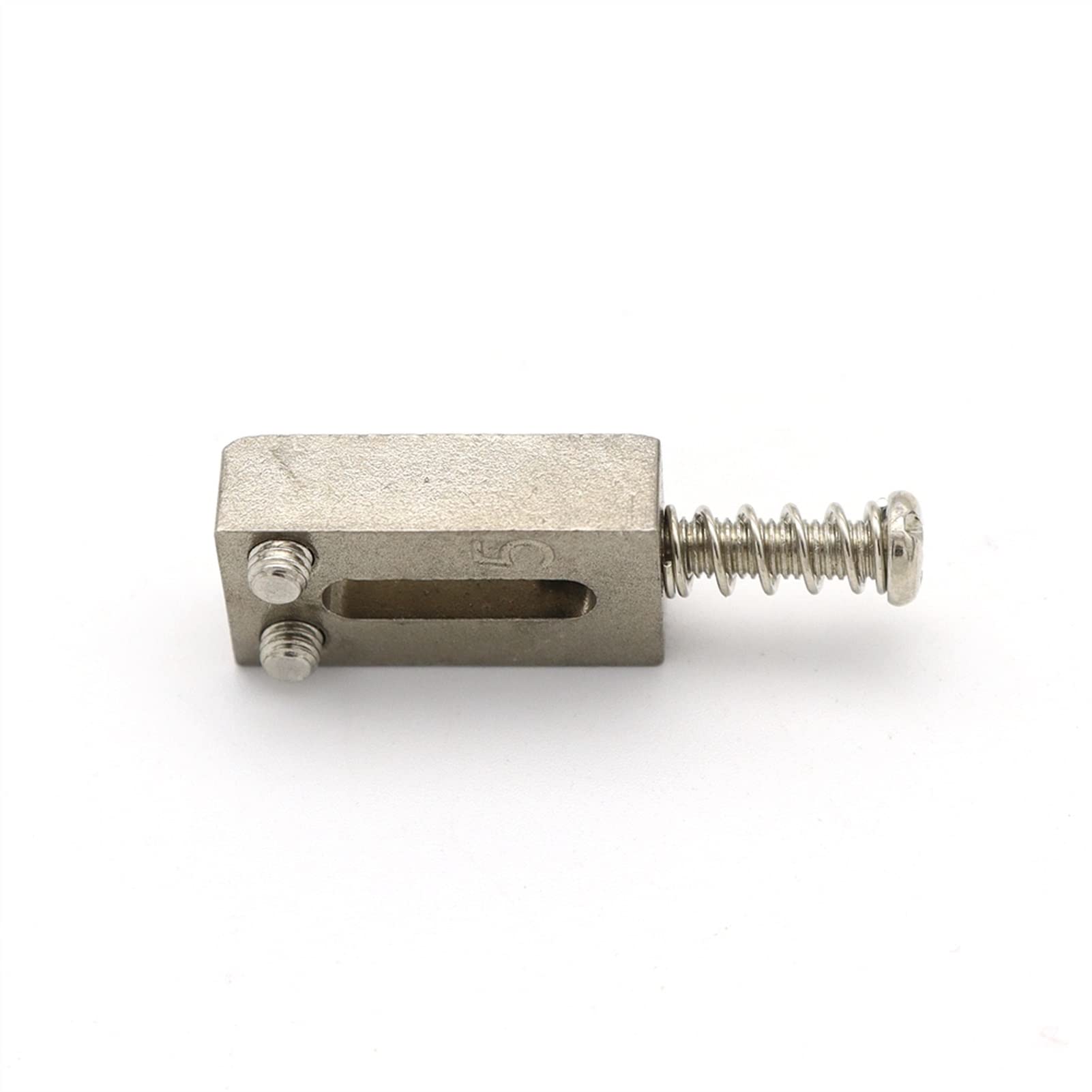 Accesorio repuesto puente 6 PCS Acero Inoxidable Puente De Guitarra Eléctrica Silla De Montar Sillín De Cuerdas Sillín Para Guitarra Eléctrica
