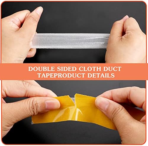 Prasacco Double Sided Carpet Tape, 1.18in x 66 ft Heavy Duty Carpet Tape for Hardwood Floors Multipurpose Non-Marking Tape Suitable for Mats Rugs Wall Hanging Paste Decoration (3cm x 20m)