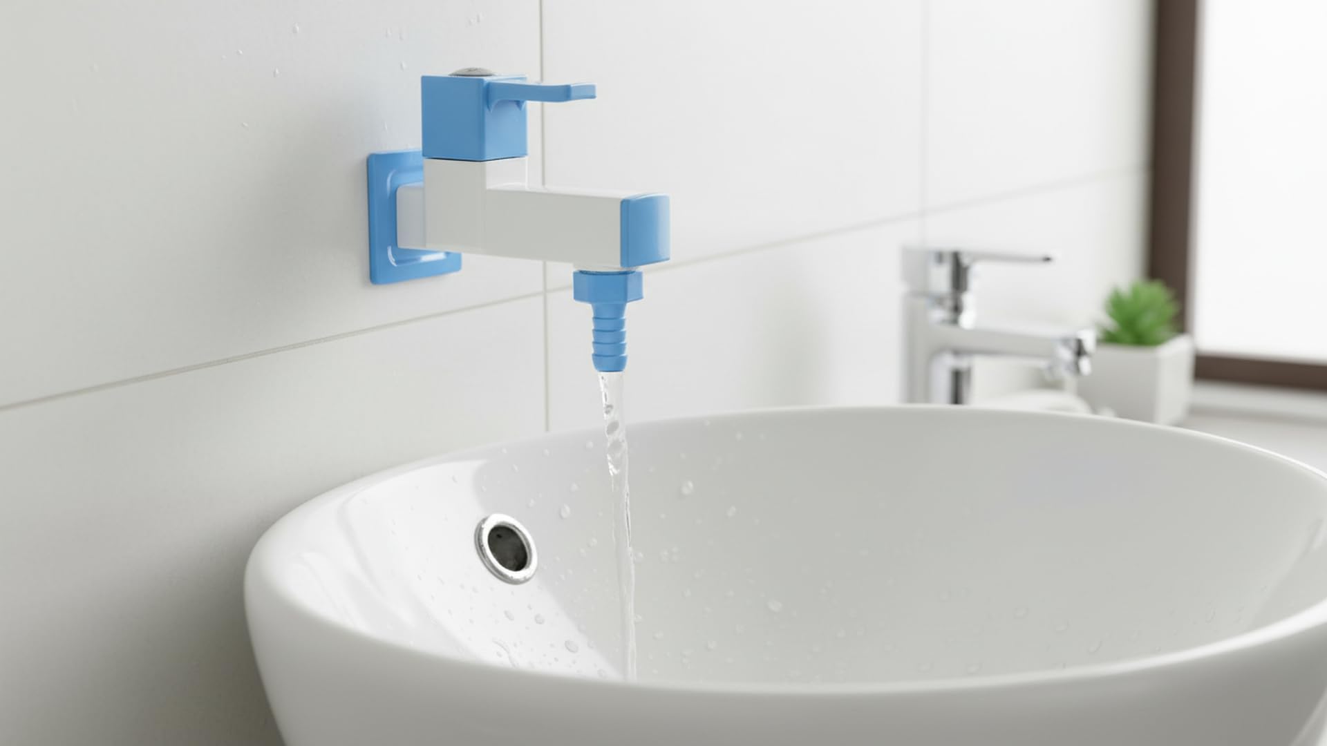 Flavio PTMT BIB Cock Nozzle Tap for Bathroom & Garden | Rust-Free Plastic Water Tap | Bathroom, Toilet & Garden Use | BIB Cock with Nozzle Faucet | Durable Water Faucet with 3 Years Warranty-image-12