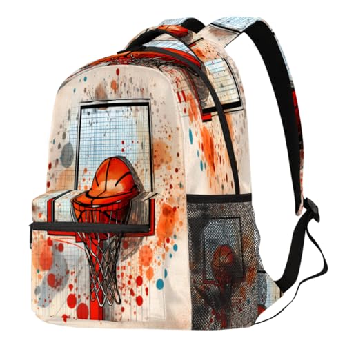Sac à dos basket-ball grand format pour ordi portable et sport