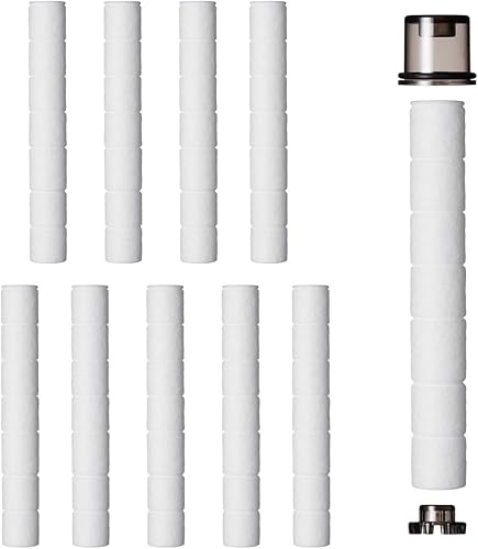 BODYLUV Pure Filter - Cartucho de repuesto para cabezal de ducha (10EA, 10, unidades)