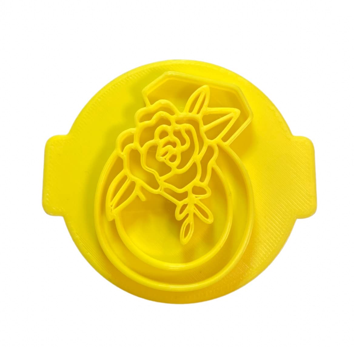 The Cookie Cutter Hub Ring Embosser No 121 /Stamp for Cupcakes Fondant Icing Clay Cake Baking Decoration