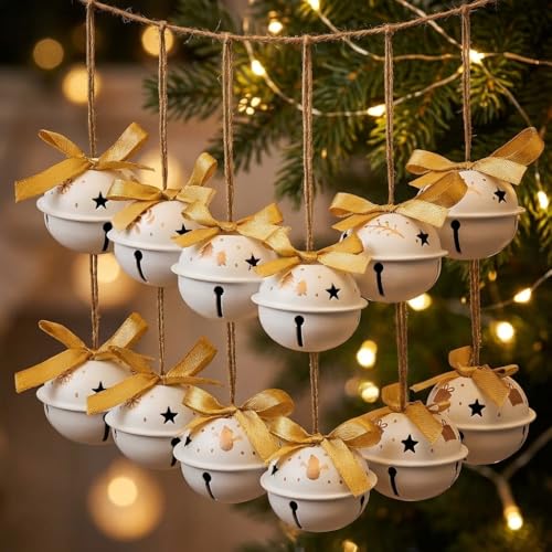 Valery Madelyn Eisen Glöckchen Weihnachtsanhänger Weihnachtsdeko...