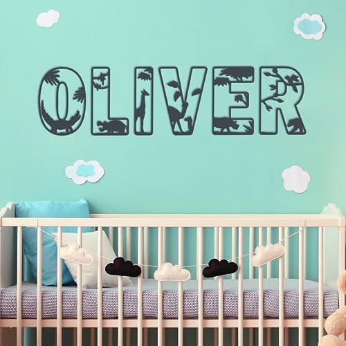 Personalized Wooden Letter Sign for Kids w/Name, Letters for Wall Decor ...