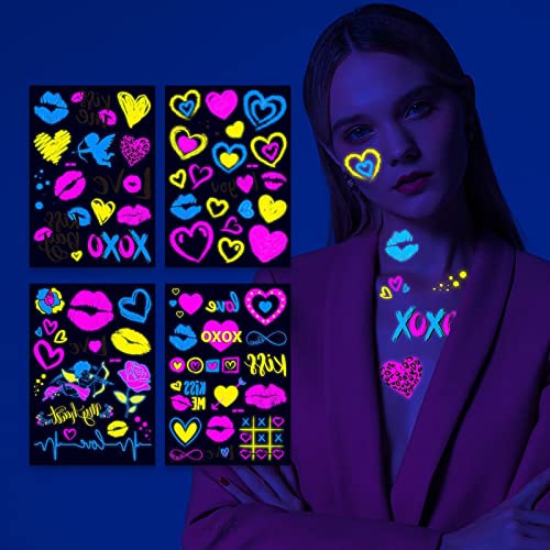 Kids' neon party guide: How to host an epic glow in the dark party for kids or teens 30 80+ Glow in the Dark Temporary Tattoos