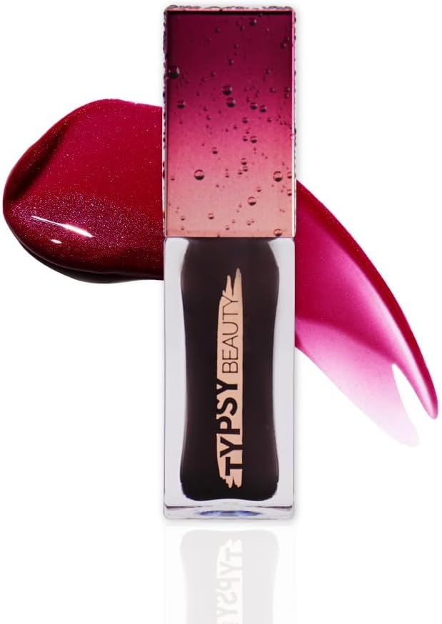 Midnight 2-In-1 Lip & Cheek Oil | Ph-Activated Custom Berry Pink, Intense Hydration With Acai Berry & Hibiscus Oil, Long Lasting Glossy Lip Tint & Blush, Formulated In Italy 6.4G