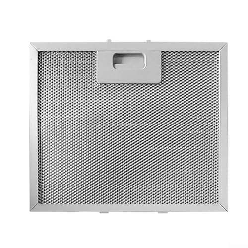 Eawfgtuw Silberne Dunstabzugshaube, Metall-Fettfilter, Metallgeflecht, Dunstabzugshaube, 400 x 300 x 9 mm, Dunstabzugshaube, Entlüftungsfilter für Dunstabzugshaube, Lüftungs