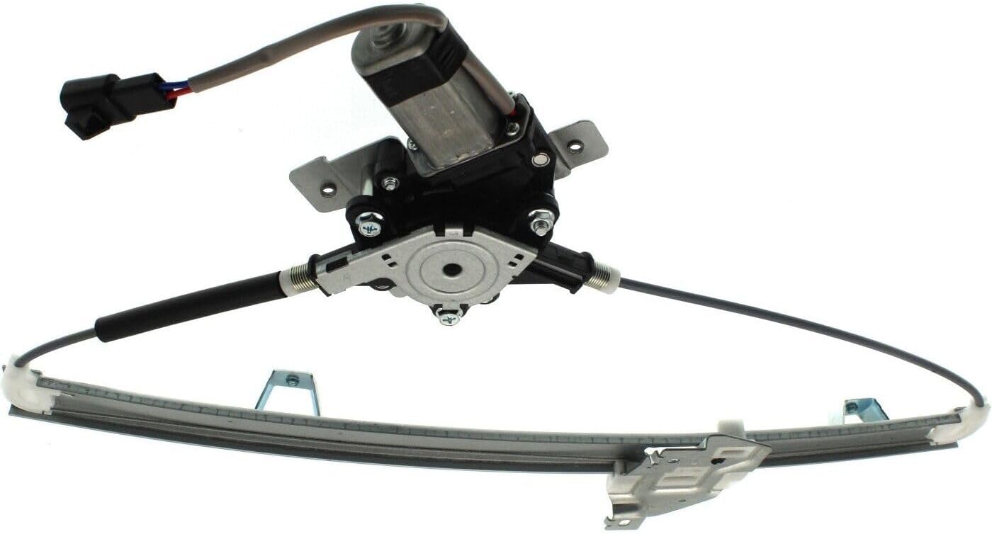 Window Regulator Glass Rear Passenger Right Side Hand for Saturn for Vue 2002-2007 Electric-Operating Mode