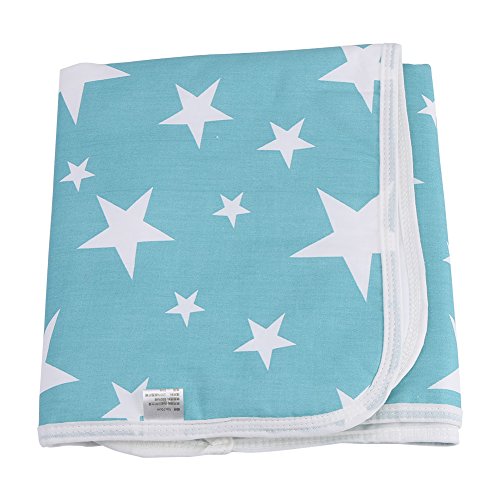 Huhushop Ultra-Soft Large Washable Baby Changing Pad Mats Baby Cotton Urine Mat Diaper Nappy Bedding Changing Cover Pad Disposable Sanitary Baby Infant Toddler Diaper Liners Covers(#C Dream Stars)