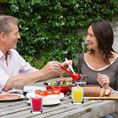 Scented Votive Candles For Home Decoration, 2 Inches Aromatherapy Candle Set With 6 Fragrances - Apple&Cinnamon, Jasmine, Eucalyptus, Lavender, Wolfberry&Blood Orange, Passion Fruit #TOP4