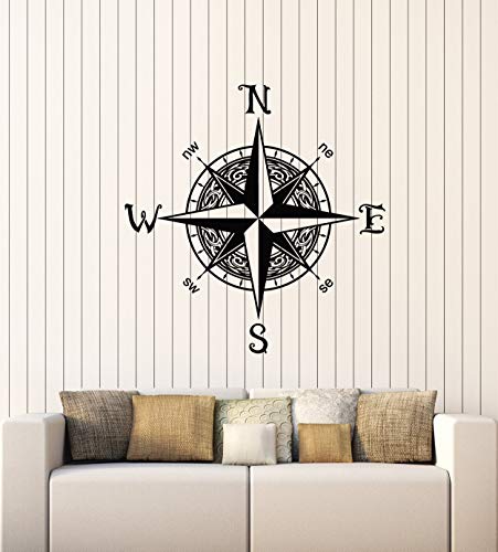Wallstickers4ever vinyl wall decal wind rose adventure …