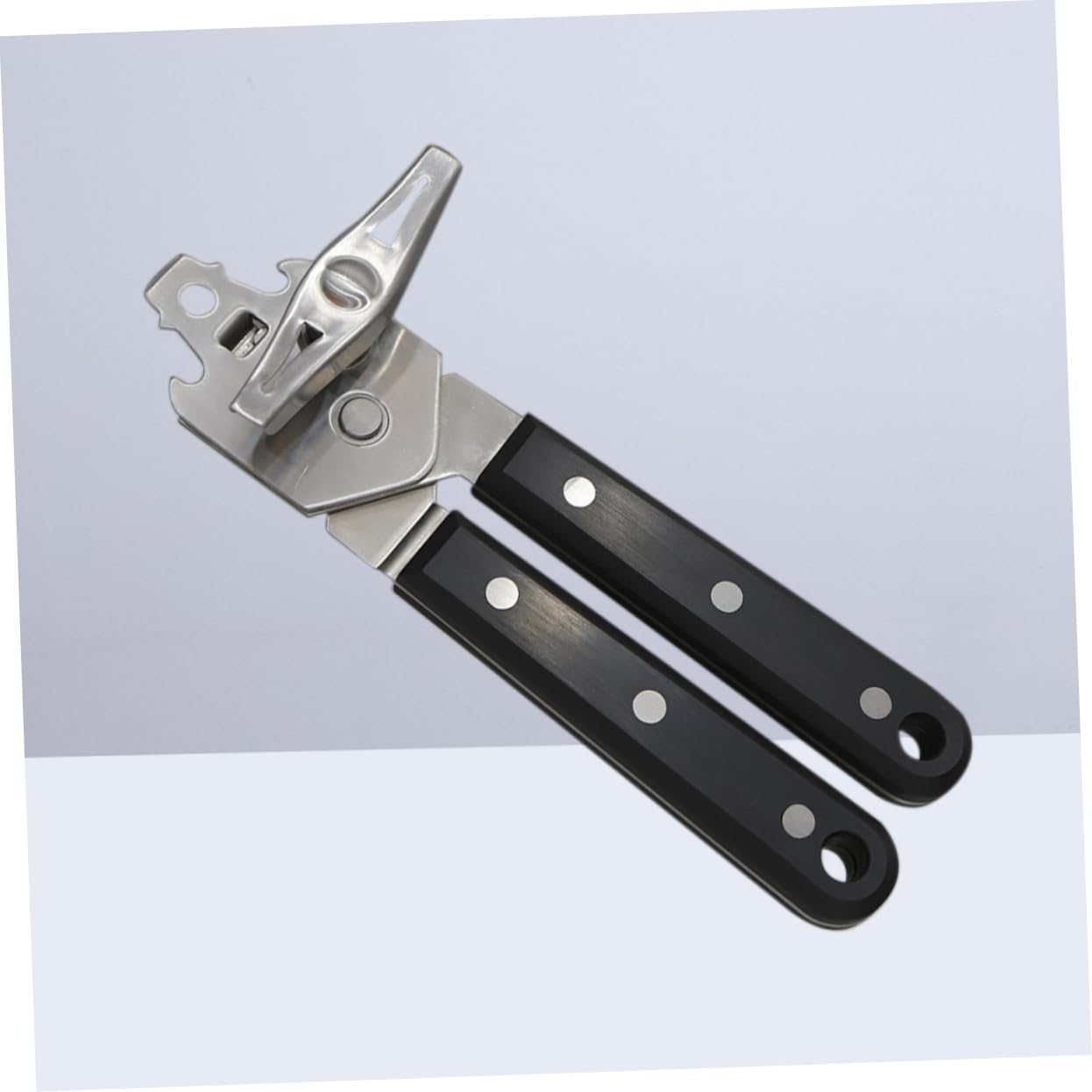 PRETYZOOM Multi-functional Heavy Duty Stainless Steel Can Opener Ergonomic Grip for Effortless Use Kitchen Tool for Easy Jar Opening and Daily Cooking Tasks