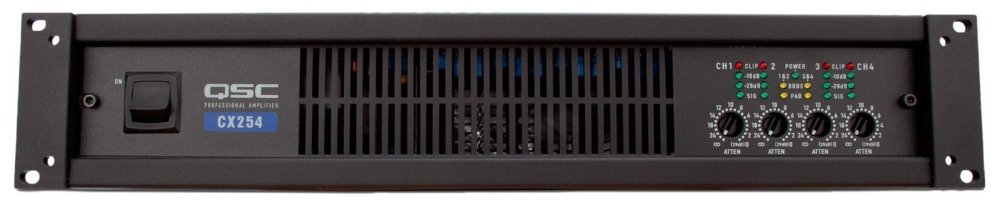 Amazon.co.jp: QSC CX254 4CH パワーアンプ : 楽器・音響機器