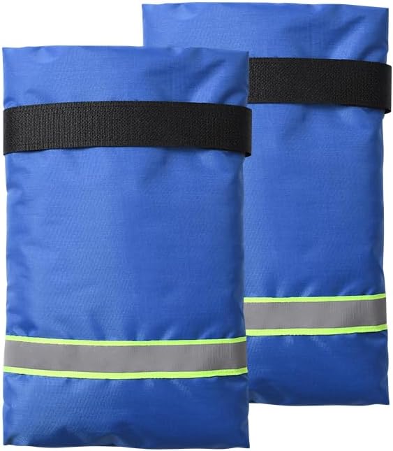 2-Pack Outdoor Faucet Cover for Winter, Freeze Protection Insulated Waterproof Spigot Covers, Easy Installation Fit Most Hose Bibbs (Blue)