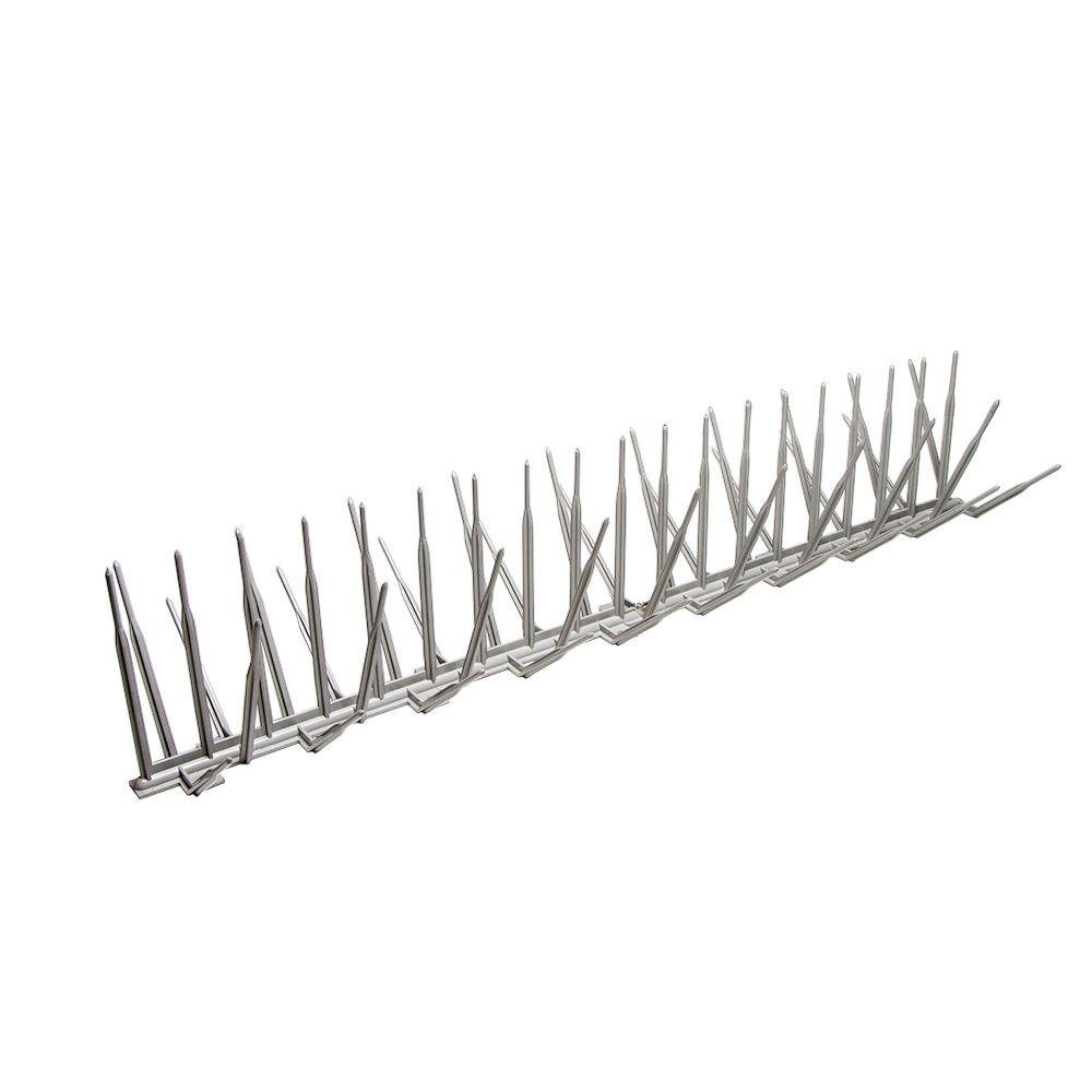 Bird B Gone Gray Plastic Anti Bird Spikes