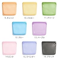 Vista 3 de STASHER Bolsa de sándwich verde, 1 EA