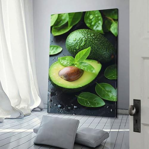 Décoration murale d'art avocat 40x60 aux finitions soignées - 3