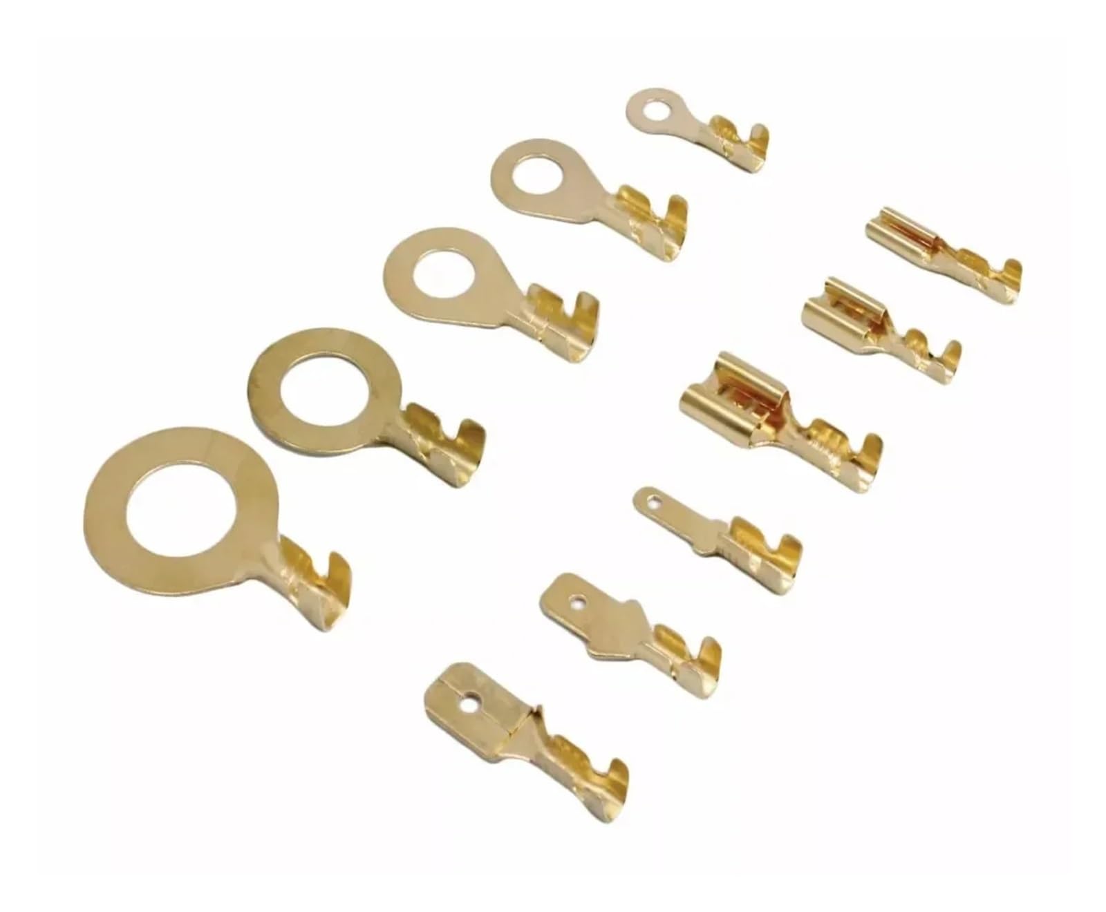 Kit surtido de 750 conectores macho y hembra aislados de 2,8/4,8/6,3 mm for terminales de crimpado eléctrico.