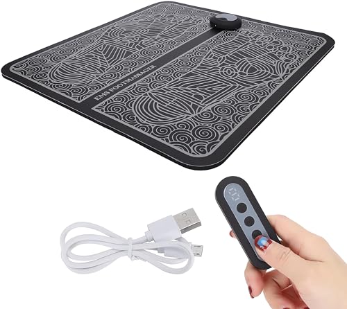 Stock Lider-Masajeador De Pies EléCtrico Portátil, Ems Para Circulación Y Relajación Mosculos, Con 8 Modos 19 Niveles De Intensidad Regarcables. Facil Impieza, Facil Almacenaje. - imagen 6