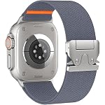 Yoohoo – Nylon Sport Loop Band Kompatibel mit Apple Watch Armband