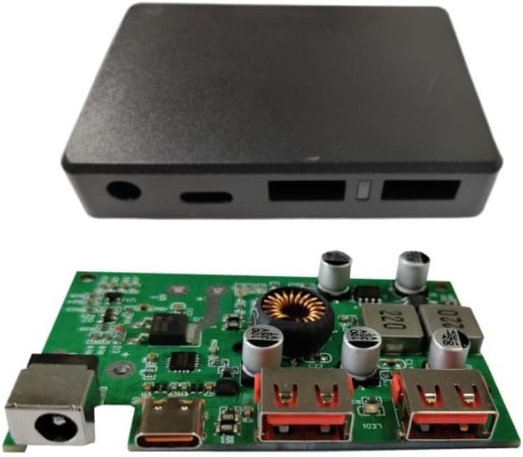 9V-30V Photo voltaic Panel Voltage Regulator Junction Field, Twin USB Port Charger Match For QC3.0 Quick Charging For Outside RV Battery System, Outside Energy Controller