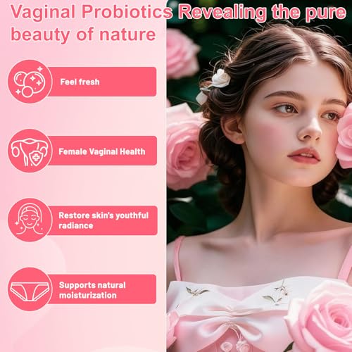 Vaginal Probiotics for Women - Vaginal Moisturizer Supports Vaginal Health, pH Balance, Fights Itch, Odor & Yeast, Enhances Intimate Wellness, 60 Capsules Probiotics, Cranberry, Ashwagandha - Image 6