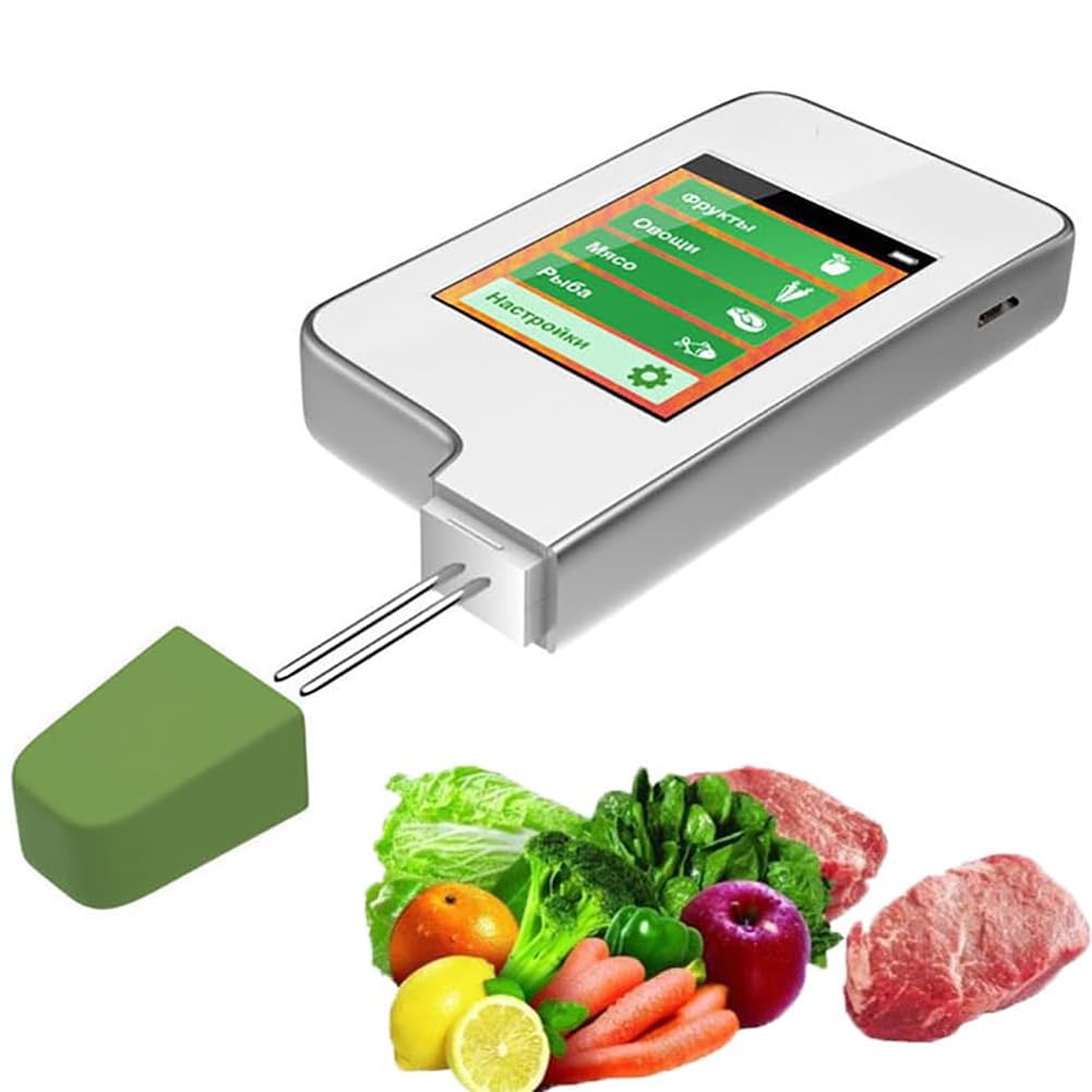 Tester per nitrati alimentari, rilevatore di residui di pesticidi, misuratore TDS PPM accurato per test di qualità dell'acqua potabile, frutta, verdura, carne - analisi ad alta precisione