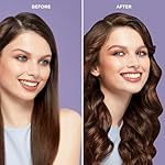 KISS Instawave Deluxe Automatic Rotating Curling Iron, Patented Automotic Spinner, 2-Way Rotation, 1” Ceramic Ionic Wand, Dual Heat Settings, 420° Max Temperature, Black & White - Image 4