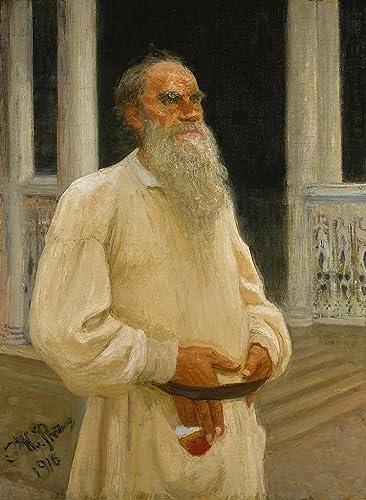 Posters et art Tolstoï Ilya Repin 60x90cm pour redonner du caractère à votre chambre