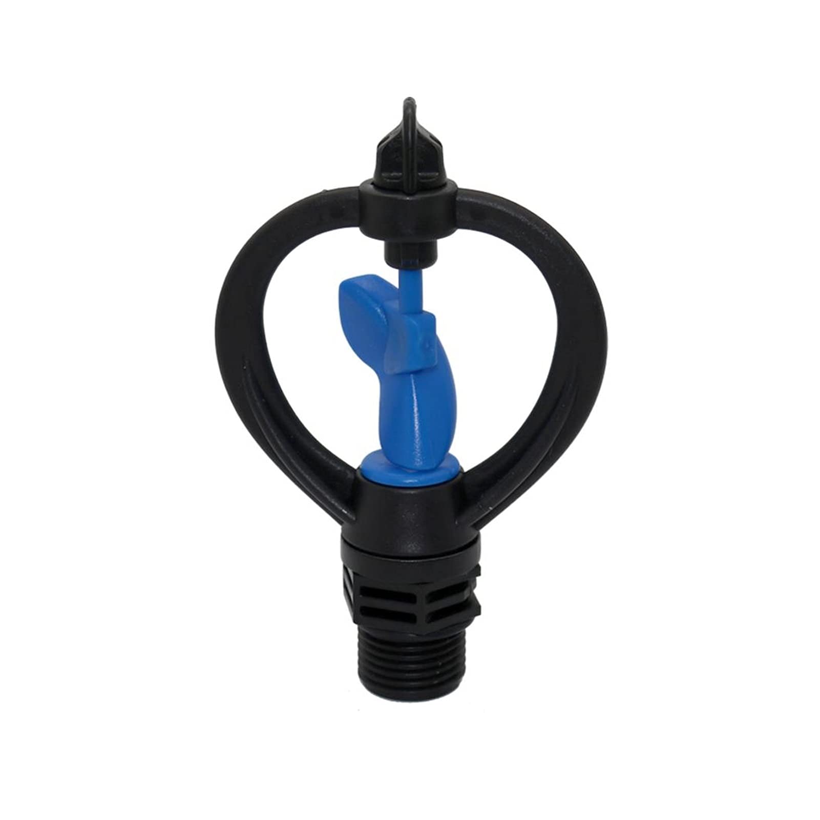 Irrigazione del prato da giardino, 40 pezzi di filo esterno da 1/2" a farfalla, irrigatore rotativo per irrigazione dell'acqua da giardino (colore: casuale)
