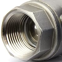 U.S. Solid 2 Wege Motorkugelhahn elektrisch – Edelstahl 3/4 Zoll DN20, 9-24V AC/DC, stromlos geschlossen, Standardport, 2-Draht-Auto-Rückkehr – Ansicht 6