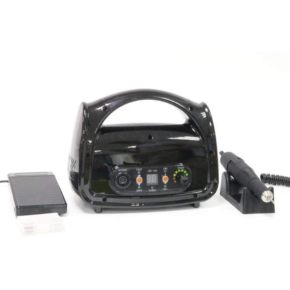 TEmkin Kit eléctrico de manicura y pedicura: Potente Taladro de uñas Profesional y Sistema de Pulido de uñas para el Cuidado de Las uñas de los Dedos de los pies (35000 RPM) Pulidor de uñ