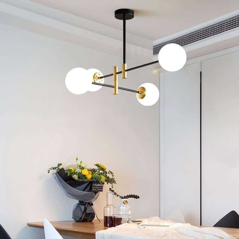 Lustre Spoutnik réglable pour corriger le manque de lumière du salon