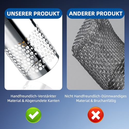 2 Stücke Waschbeckenstöpsel mit Sieb, Pop-up Abflussstopfen Waschbecken, Edelstahl Stöpsel für 35–40mm Abflusslöcher, Anti-Verstopfung Waschbeckenstöpsel mit Abflusssieb,Stöpsel für Spülbecken