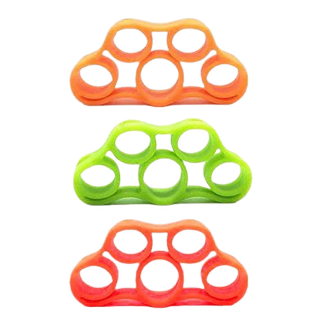 Cougar Finger Resistance Bands Finger Grip Exerciser Strengtheners Trainer Hand Resistance Bands for Forearm Exercise/Guitar Finger Pack of 3 Pieces-image-31
