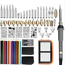Electric Soldering Iron Kit, 60w Soldering Gun, 71-in-1 Portable Soldering Kit, Adjustable Temperature Controlled 200c- 450c, Soldering Kit for Electronics for Beginners