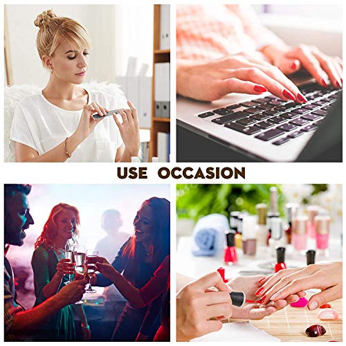 MAYJAM Gel Nagellack Set 6 Farben Semi-Permanent Nail Polish Set Beliebtes Gel Polish Set UV LED Soak Off Gel Polish Gel… – Bild 8