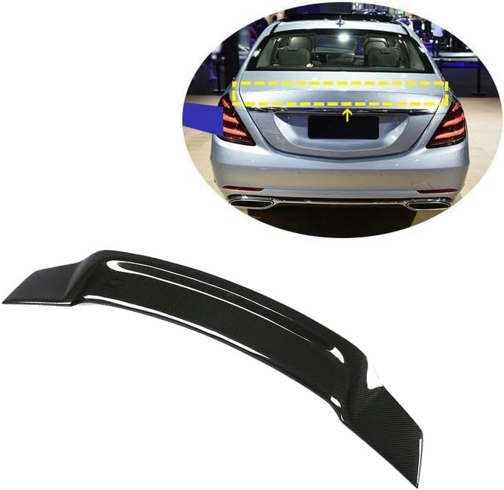 Lame spoiler de coffre carbone pour voyager en Mercedes Classe S W222