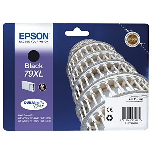 Cartouche encre noire Epson T7901 XL pour imprimante WorkForce WF-5620DWF