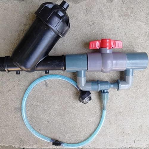 120 Mesh 130 Level Drip Irrigation Filter Strainer, High Drip Irrigation Disc Filter Lawn Water Sprinkler Irrigations System for Drips Irrigation Garden Lawn Watering
