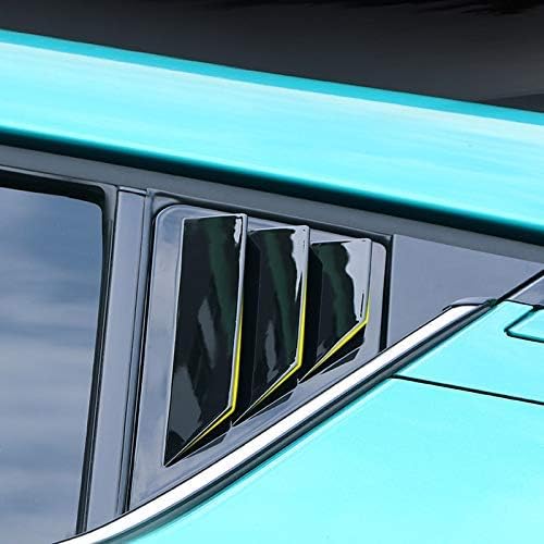 Miniatura 8 de Rejillas laterales traseras para ventana lateral de coche para C-HR CHR 2016-2021 2017 2018 2019 2020 Accesorios ABS negro brillante