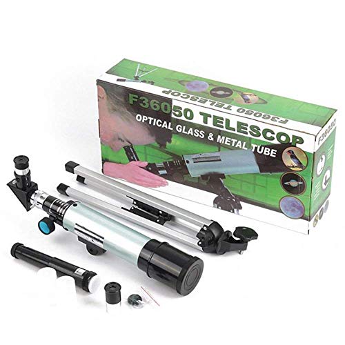 Telescopio Astronómico Refractor 300mm 70mm con Trípode miniatura 7