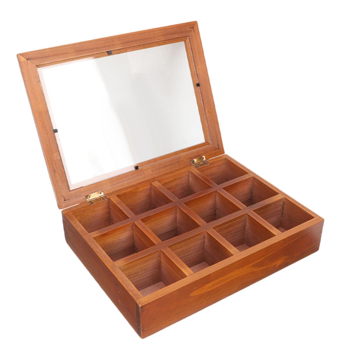 Rangement sachets de thé grande capacité avec couvercle transparent Gadpiparty
