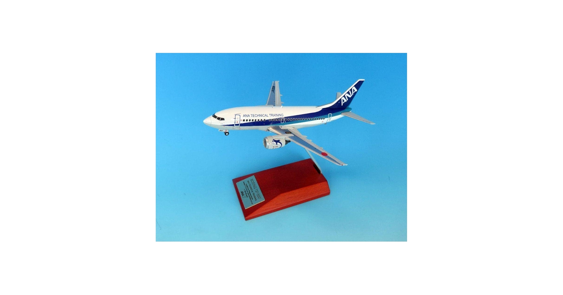 【新品】全日空商事1/200モデルプレーン ANA 737-500 JA307K 1/200 全日空商事 ANA B737-500 JA306K (735) 飛行機模型]全日空
