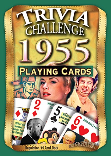 Flickback 1955 Trivia Baraja de Cartas miniatura 2