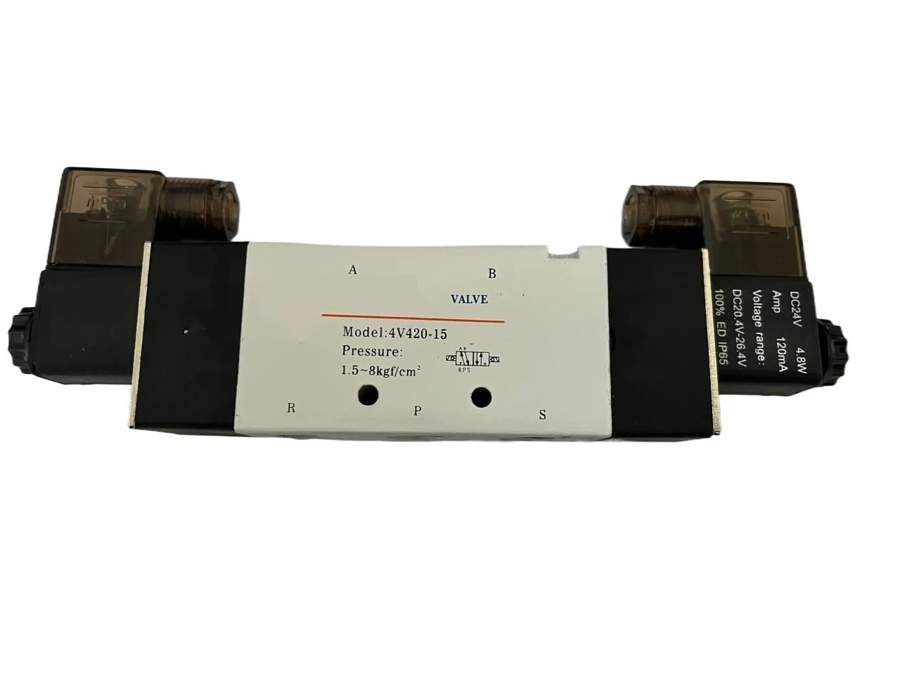 Électrovanne pneumatique 4V420-15 DC 24V 5 voies 2 positions