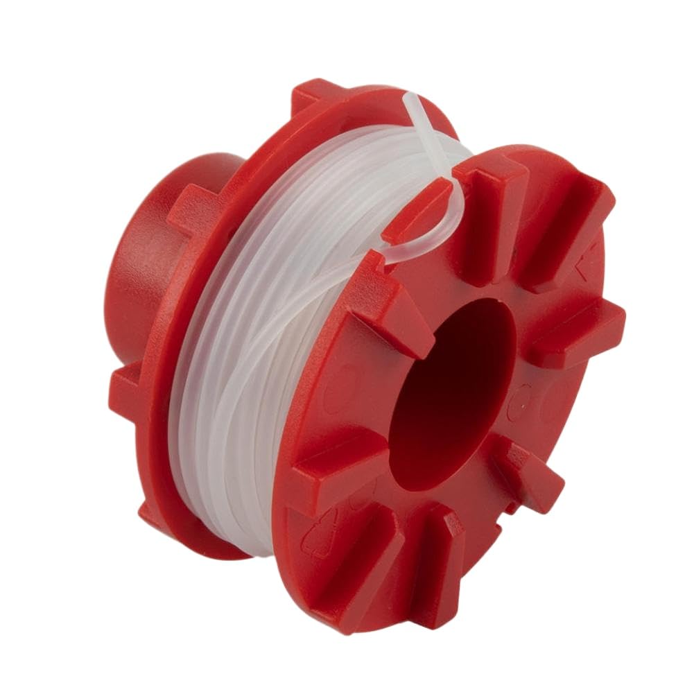 Conjunto de Carrete y Hilo de Repuesto con Cubierta para cortadoras de césped GE CT36/30Li E, Solo 36/255 BL, AGILLO 18/200